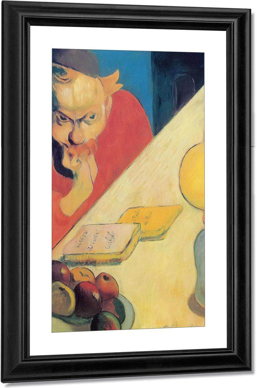 Portrait Of Meyer De Haan By Paul Gauguin Fine Art Print
