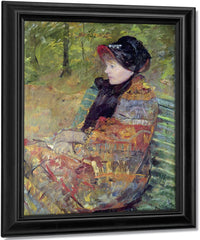 Portrait Of Mlle C. Lydia Cassatt 1 By Mary Cassatt Fine Art Print