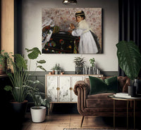 Portrait Of Mlle Hortense Valpincon 1871 By Edgar Degas Fine Art Print