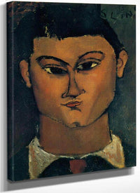 Portrait Of Moise Kisling 1915 By Amedeo Modigliani Fine Art Print