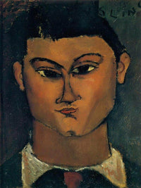 Portrait Of Moise Kisling 1915 By Amedeo Modigliani Fine Art Print