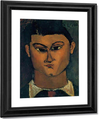 Portrait Of Moise Kisling 1915 By Amedeo Modigliani Fine Art Print