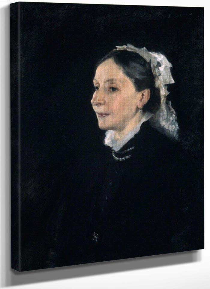 Portrait Of Mrs Daniel Curtis By John Singer Sargent Fine Art Print
