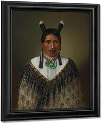 Portrait Of Mrs Paramena 1885 By Gottfried Lindauer Fine Art Print