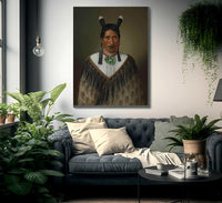 Portrait Of Mrs Paramena 1885 By Gottfried Lindauer Fine Art Print