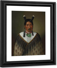 Portrait Of Mrs Paramena 1885 By Gottfried Lindauer Fine Art Print
