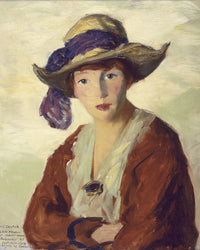 Portrait Of Mrs. Robert Henri By Robert Henri Fine Art Print