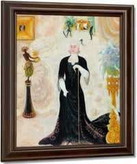 Portrait Of My Aunt By Florine Stettheimer Fine Art Print