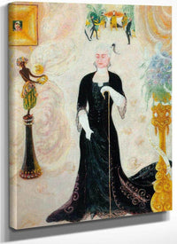Portrait Of My Aunt By Florine Stettheimer Fine Art Print