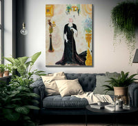 Portrait Of My Aunt By Florine Stettheimer Fine Art Print