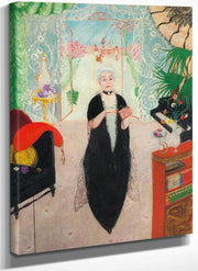 Portrait Of My Mother By Florine Stettheimer Fine Art Print