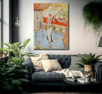 Portrait Of My Sister By Florine Stettheimer Fine Art Print