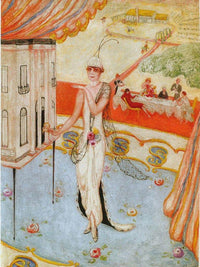 Portrait Of My Sister By Florine Stettheimer Fine Art Print