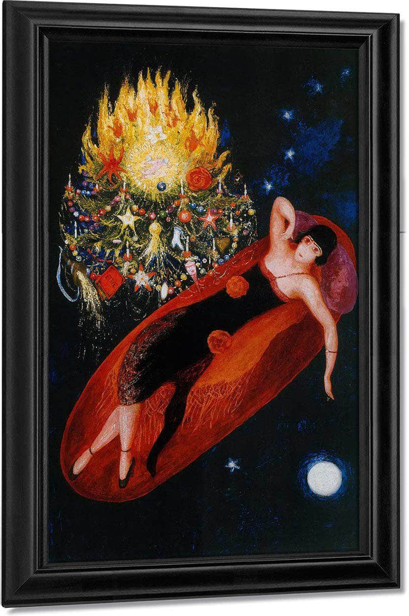 Portrait Of My Sister Ettie By Florine Stettheimer Fine Art Print