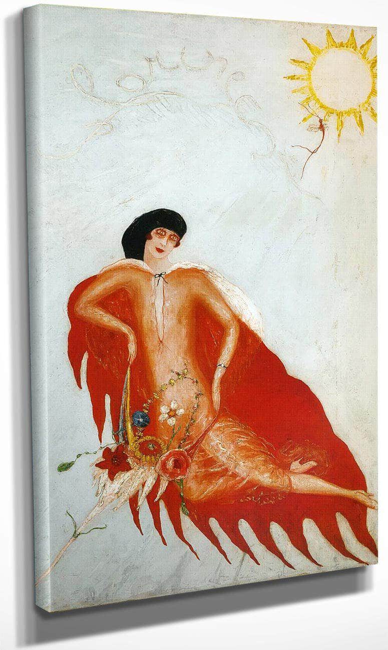 Portrait Of Myself 1923 By Florine Stettheimer Fine Art Print