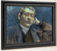 Portrait Of Otto Bacher By Gari Melchers Fine Art Print