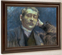 Portrait Of Otto Bacher By Gari Melchers Fine Art Print