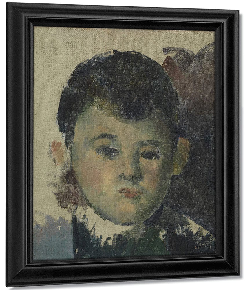 Portrait Of Paul, The Artist's Son (Portrait De Paul, Fils De L'artiste) By Paul Cezanne Fine Art Print