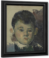 Portrait Of Paul, The Artist's Son (Portrait De Paul, Fils De L'artiste) By Paul Cezanne Fine Art Print