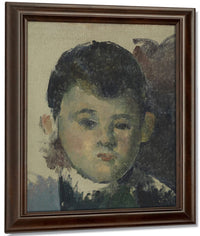 Portrait Of Paul, The Artist's Son (Portrait De Paul, Fils De L'artiste) By Paul Cezanne Fine Art Print
