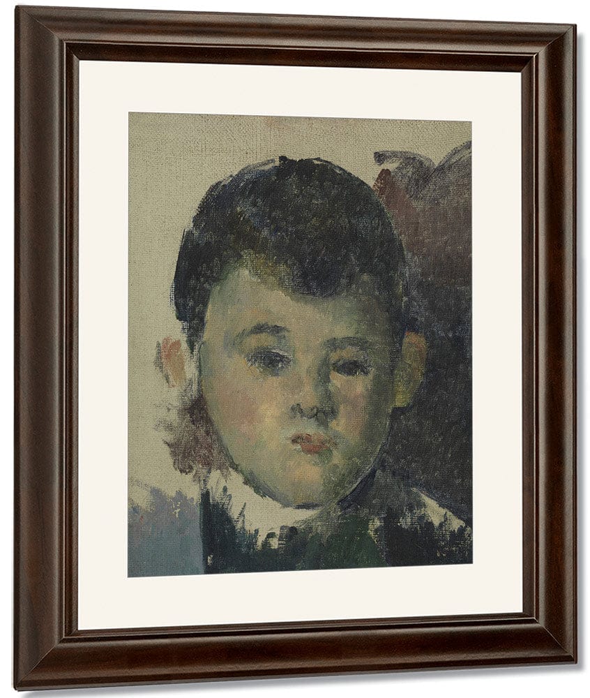 Portrait Of Paul, The Artist's Son (Portrait De Paul, Fils De L'artiste) By Paul Cezanne Fine Art Print