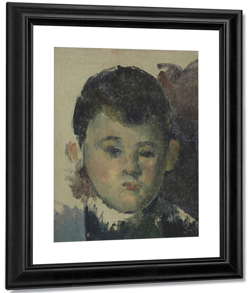 Portrait Of Paul, The Artist's Son (Portrait De Paul, Fils De L'artiste) By Paul Cezanne Fine Art Print