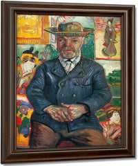 Portrait Of Pere Tanguy By Vincent Van Gogh Fine Art Print