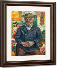 Portrait Of Pere Tanguy By Vincent Van Gogh Fine Art Print