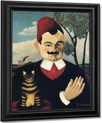 Portrait Of Pierre Loti 1891 By Henri Rousseau Fine Art Print