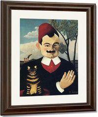 Portrait Of Pierre Loti 1891 By Henri Rousseau Fine Art Print