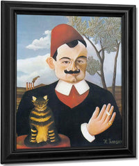 Portrait Of Pierre Loti About 1891 By Henri Rousseau Fine Art Print