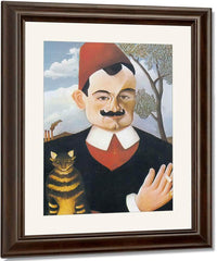 Portrait Of Pierre Loti About 1891 By Henri Rousseau Fine Art Print