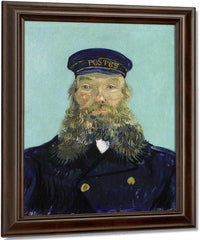 Portrait Of Postman Roulin By Vincent Van Gogh Fine Art Print