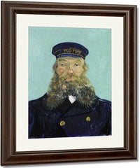 Portrait Of Postman Roulin By Vincent Van Gogh Fine Art Print