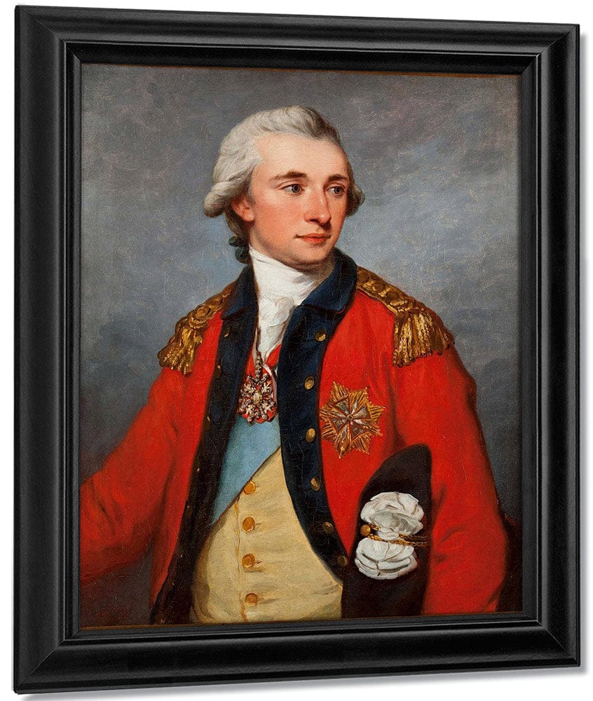 Portrait Of Prince Stanislaus Poniatowski 1786 77X54Cm By Angelica Kauffmann Fine Art Print