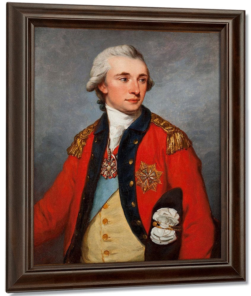 Portrait Of Prince Stanislaus Poniatowski 1786 77X54Cm By Angelica Kauffmann Fine Art Print