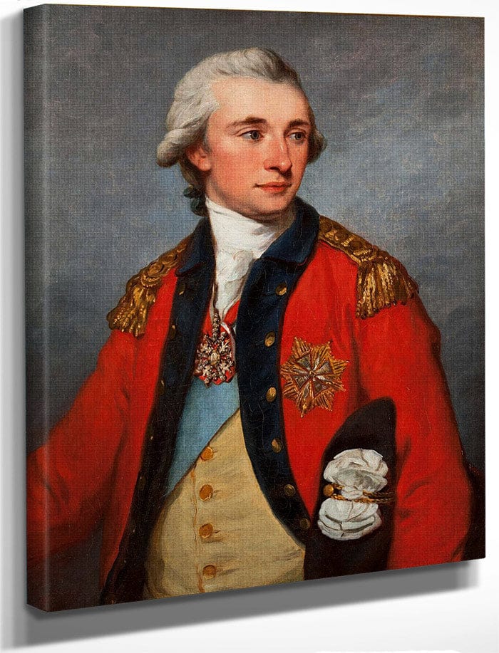 Portrait Of Prince Stanislaus Poniatowski 1786 77X54Cm By Angelica Kauffmann Fine Art Print