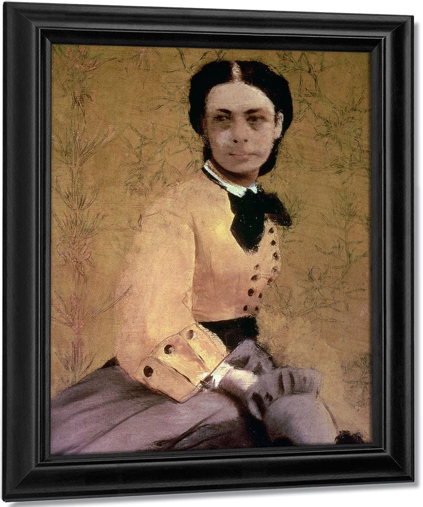 Portrait Of Princess Pauline De Metternich By Edgar Degas Fine Art Print
