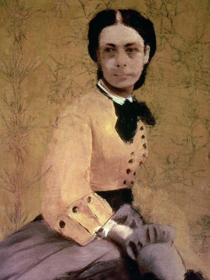 Portrait Of Princess Pauline De Metternich By Edgar Degas Fine Art Print