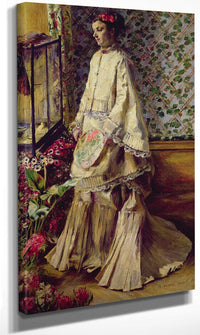 Portrait Of Rapha By Pierre Auguste Renoir Fine Art Print