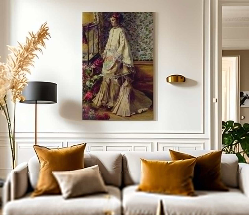 Portrait Of Rapha By Pierre Auguste Renoir Fine Art Print