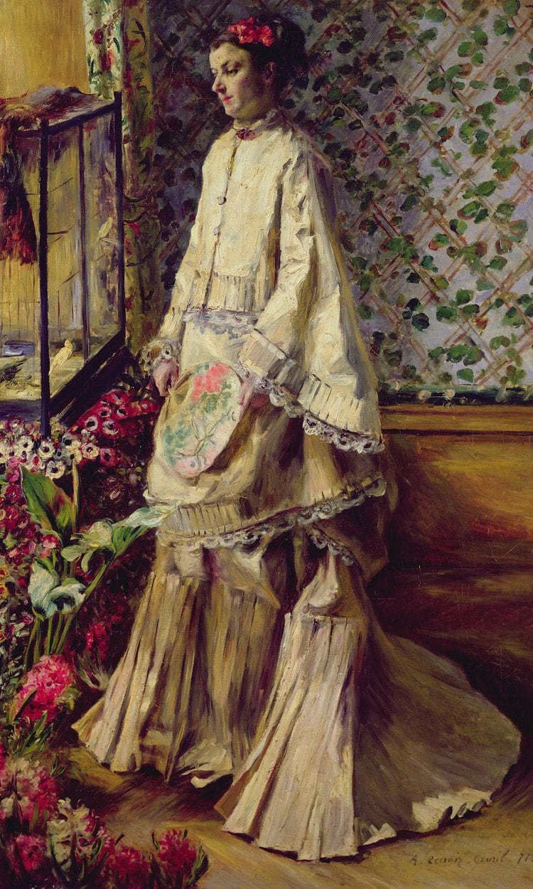 Portrait Of Rapha By Pierre Auguste Renoir Fine Art Print