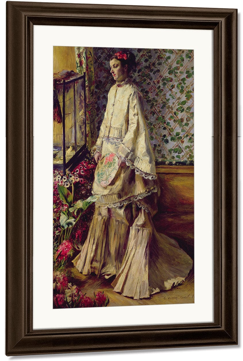 Portrait Of Rapha By Pierre Auguste Renoir Fine Art Print