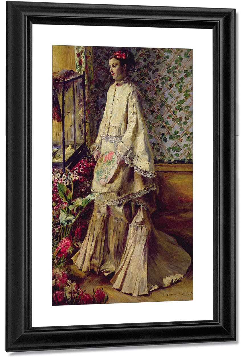 Portrait Of Rapha By Pierre Auguste Renoir Fine Art Print