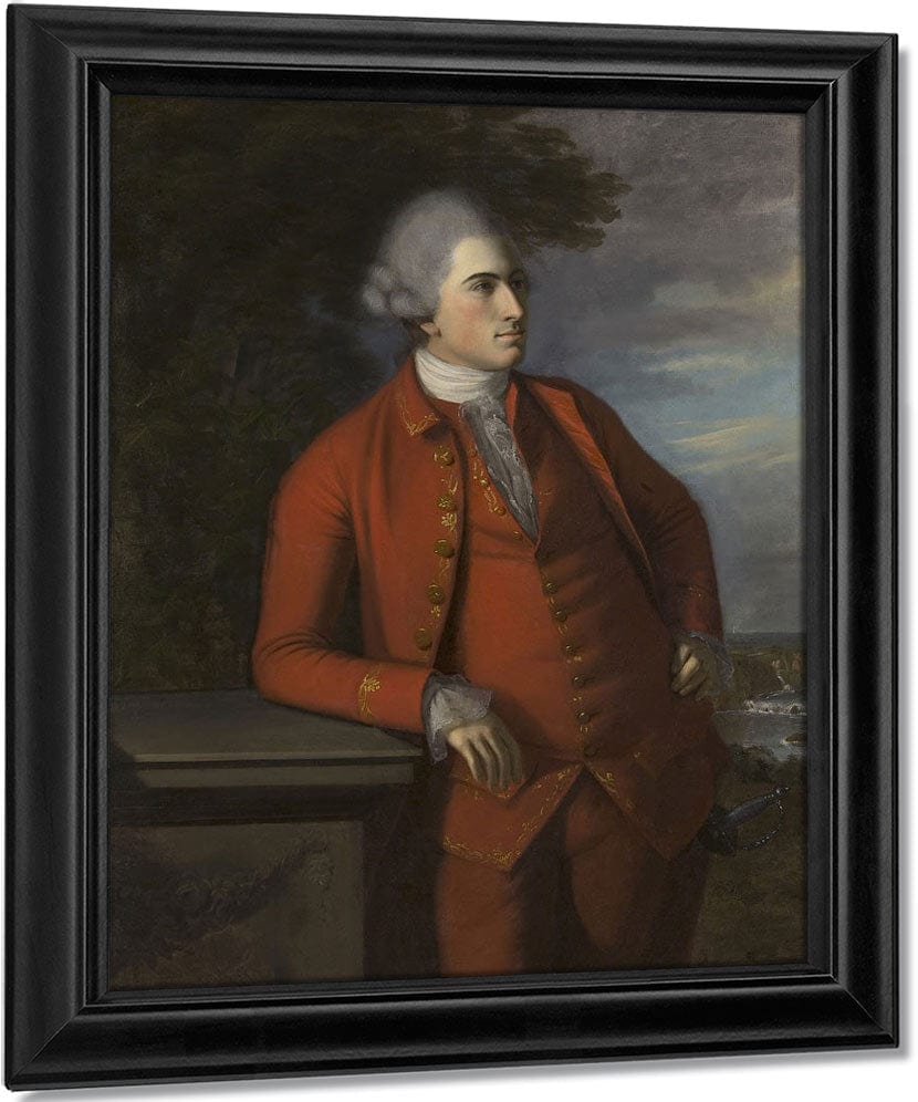 Portrait Of Richard Bennett Lloyd By Charles Willson Peale Fine Art Print