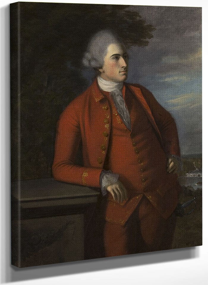 Portrait Of Richard Bennett Lloyd By Charles Willson Peale Fine Art Print