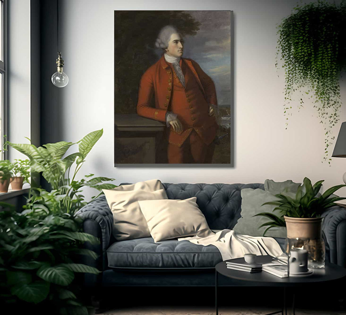 Portrait Of Richard Bennett Lloyd By Charles Willson Peale Fine Art Print