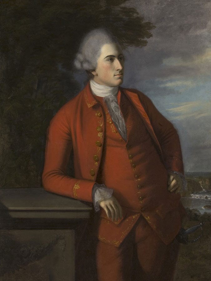 Portrait Of Richard Bennett Lloyd By Charles Willson Peale Fine Art Print