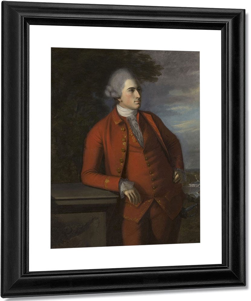 Portrait Of Richard Bennett Lloyd By Charles Willson Peale Fine Art Print