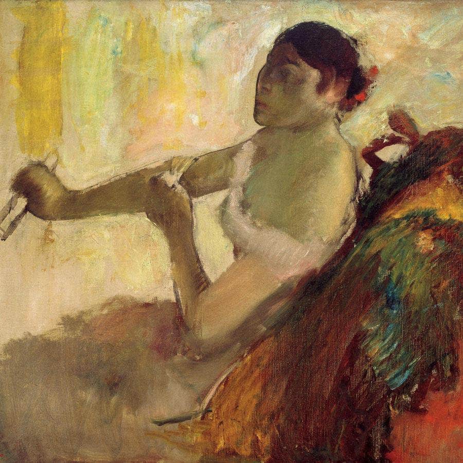 Portrait Of Rose Caron By Edgar Degas Fine Art Print